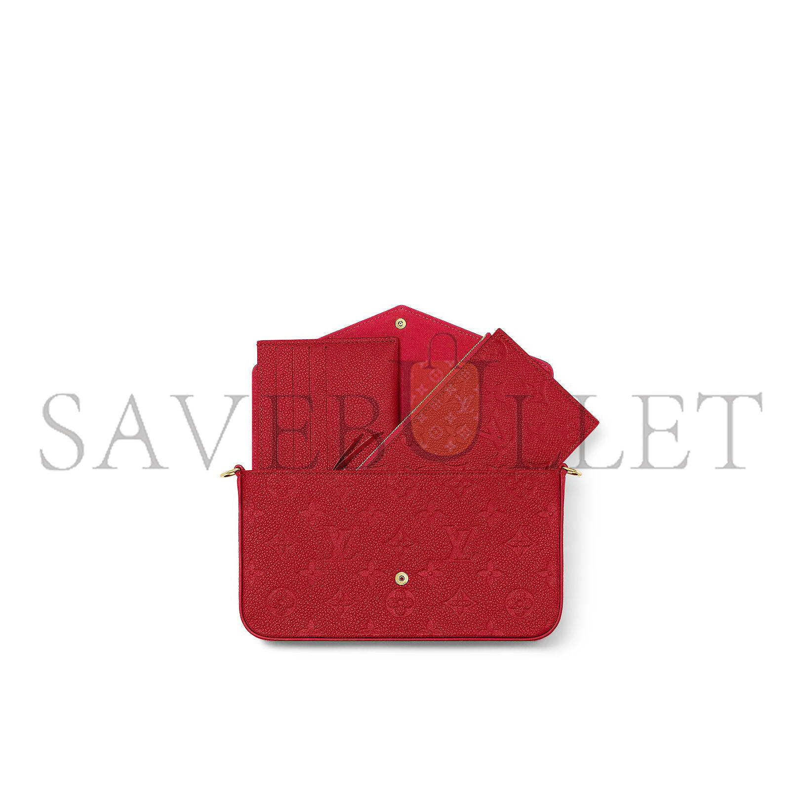LOUIS VUITTON FÉLICIE POCHETTE M63700 (21*12*3cm)